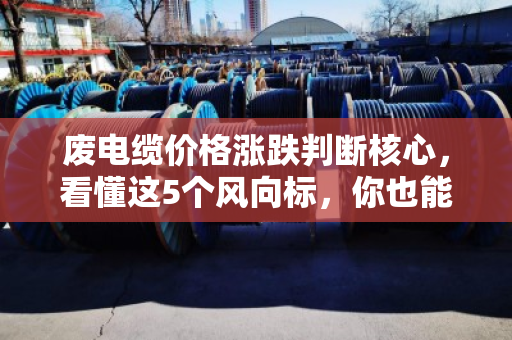 废电缆价格涨跌判断核心，看懂这5个风向标，你也能提前预判行情