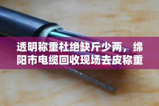 透明称重杜绝缺斤少两，绵阳市电缆回收现场去皮称重全程实录
