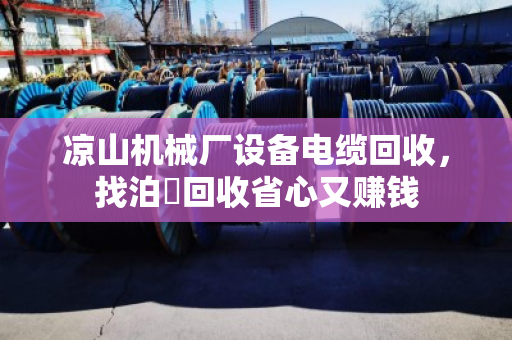 凉山机械厂设备电缆回收,找泊祎回收省心又赚钱 凉山机械厂设备电缆回收,找泊祎回收省心又赚钱