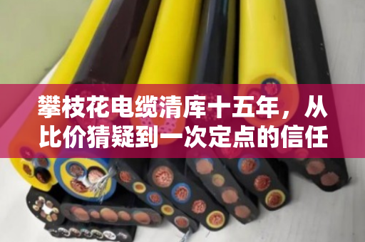 攀枝花电缆清库十五年,从比价猜疑到一次定点的信任循环 攀枝花电缆清库十五年,从比价猜疑到一次定点的信任循环