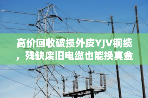 高价回收破损外皮YJV铜缆，残缺废旧电缆也能换真金