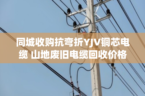 同城收购抗弯折YJV铜芯电缆 山地废旧电缆回收价格怎么算?泊祎回收告诉你门道 同城收购抗弯折YJV铜芯电缆 山地废旧电缆回收价格怎么算?泊祎回收告诉你门道