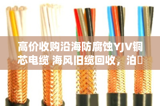 高价收购沿海防腐蚀YJV铜芯电缆 海风旧缆回收,泊祎回收让您的废旧电缆变废为宝 高价收购沿海防腐蚀YJV铜芯电缆 海风旧缆回收,泊祎回收让您的废旧电缆变废为宝
