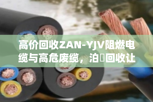 高价回收ZAN-YJV阻燃电缆与高危废缆，泊祎回收让废料变黄金