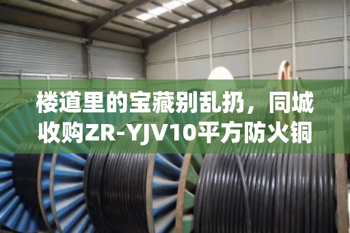楼道里的宝藏别乱扔,同城收购ZR-YJV10平方防火铜缆,泊祎回收让废旧线缆变现金 楼道里的宝藏别乱扔,同城收购ZR-YJV10平方防火铜缆,泊祎回收让废旧线缆变现金