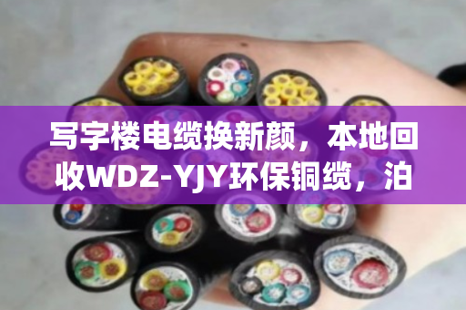 写字楼电缆换新颜，本地回收WDZ-YJY环保铜缆，泊祎回收让废旧电缆变废为宝