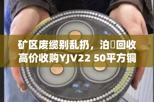 矿区废缆别乱扔,泊祎回收高价收购YJV22 50平方铜芯电缆,一块赚一笔 矿区废缆别乱扔,泊祎回收高价收购YJV22 50平方铜芯电缆,一块赚一笔