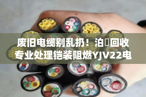 废旧电缆别乱扔!泊祎回收专业处理铠装阻燃YJV22电缆,省心又划算 废旧电缆别乱扔!泊祎回收专业处理铠装阻燃YJV22电缆,省心又划算