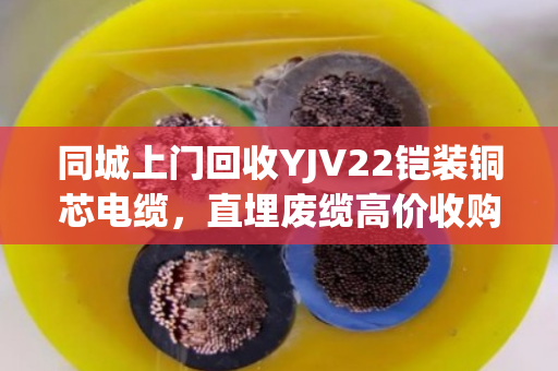 同城上门回收YJV22铠装铜芯电缆，直埋废缆高价收购—泊祎回收让废旧电缆变废为宝