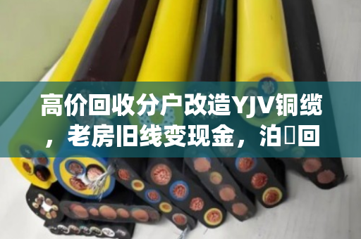 高价回收分户改造YJV铜缆,老房旧线变现金,泊祎回收专业又省心 高价回收分户改造YJV铜缆,老房旧线变现金,泊祎回收专业又省心