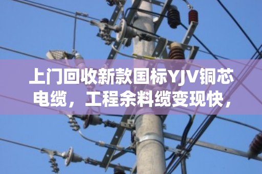 上门回收新款国标YJV铜芯电缆，工程余料缆变现快，找对人才省心