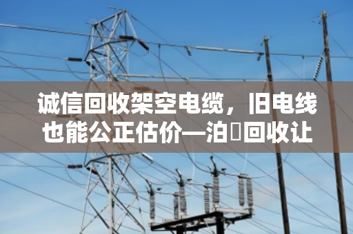 诚信回收架空电缆,旧电线也能公正估价—泊祎回收让每斤铜都值回票价 诚信回收架空电缆,旧电线也能公正估价—泊祎回收让每斤铜都值回票价