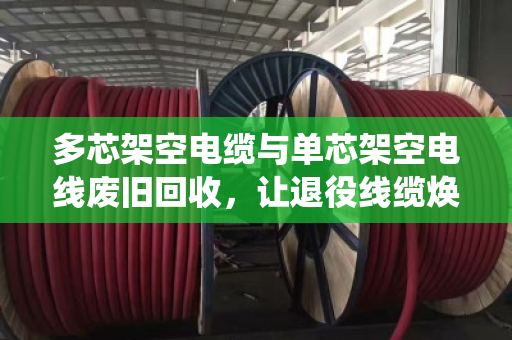 多芯架空电缆与单芯架空电线废旧回收,让退役线缆焕发新生 多芯架空电缆与单芯架空电线废旧回收,让退役线缆焕发新生