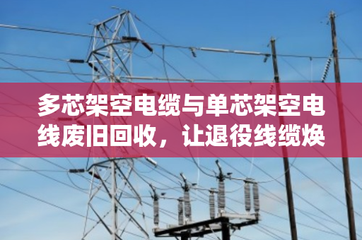 多芯架空电缆与单芯架空电线废旧回收，让退役线缆焕发新生