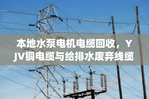 本地水泵电机电缆回收,YJV铜电缆与给排水废弃线缆的环保变现之路 本地水泵电机电缆回收,YJV铜电缆与给排水废弃线缆的环保变现之路