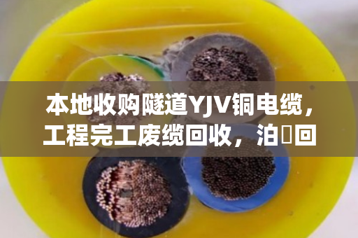 本地收购隧道YJV铜电缆,工程完工废缆回收,泊祎回收助您变废为宝 本地收购隧道YJV铜电缆,工程完工废缆回收,泊祎回收助您变废为宝