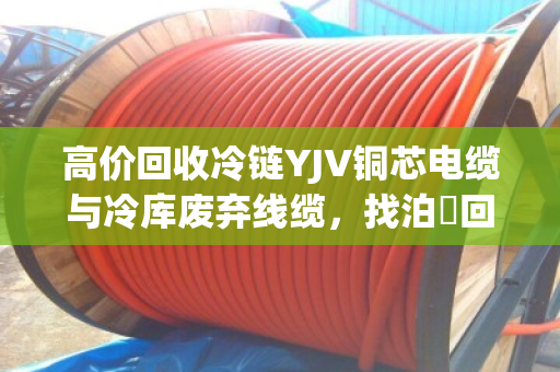 高价回收冷链YJV铜芯电缆与冷库废弃线缆,找泊祎回收让废料变现金 高价回收冷链YJV铜芯电缆与冷库废弃线缆,找泊祎回收让废料变现金