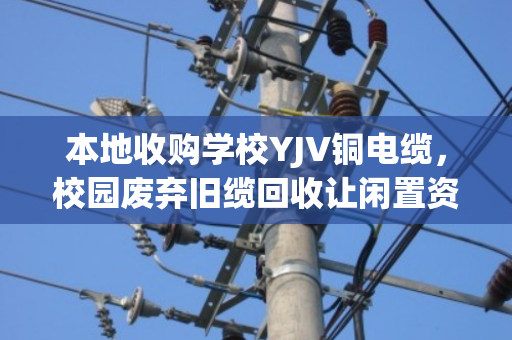 本地收购学校YJV铜电缆,校园废弃旧缆回收让闲置资源变绿色财富 本地收购学校YJV铜电缆,校园废弃旧缆回收让闲置资源变绿色财富