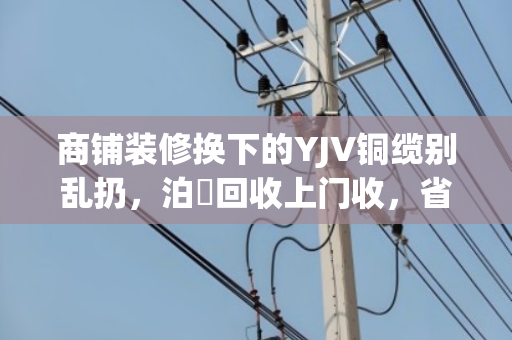 商铺装修换下的YJV铜缆别乱扔,泊祎回收上门收,省心又划算 商铺装修换下的YJV铜缆别乱扔,泊祎回收上门收,省心又划算