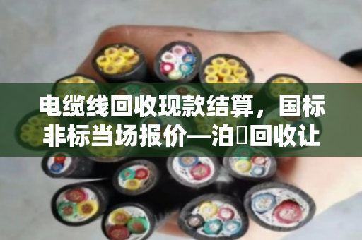 电缆线回收现款结算,国标非标当场报价—泊祎回收让废线变现金更省心 电缆线回收现款结算,国标非标当场报价—泊祎回收让废线变现金更省心