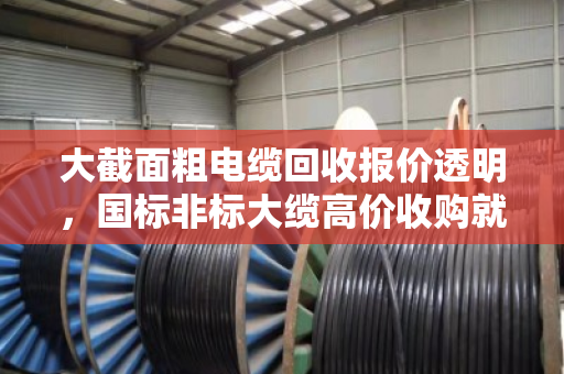 大截面粗电缆回收报价透明，国标非标大缆高价收购就找泊祎回收