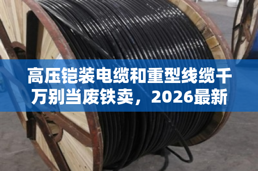 高压铠装电缆和重型线缆千万别当废铁卖,2026最新回收价格表揭秘,多卖数万元! 高压铠装电缆和重型线缆千万别当废铁卖,2026最新回收价格表揭秘,多卖数万元!