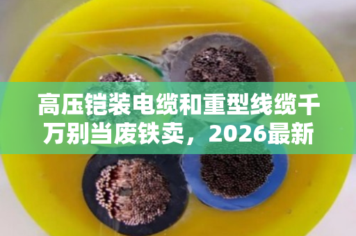 高压铠装电缆和重型线缆千万别当废铁卖，2026最新回收价格表揭秘，多卖数万元！
