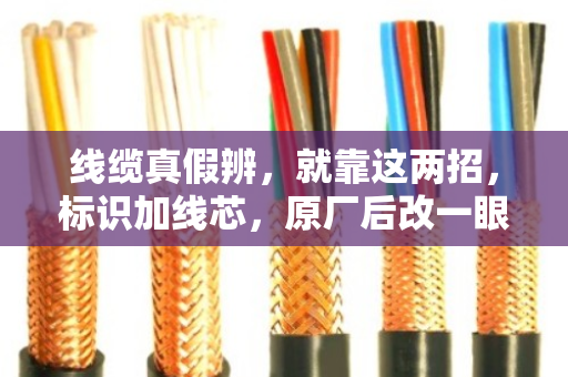 线缆真假辨,就靠这两招,标识加线芯,原厂后改一眼穿 线缆真假辨,就靠这两招,标识加线芯,原厂后改一眼穿