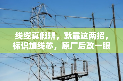 线缆真假辨,就靠这两招,标识加线芯,原厂后改一眼穿 线缆真假辨,就靠这两招,标识加线芯,原厂后改一眼穿