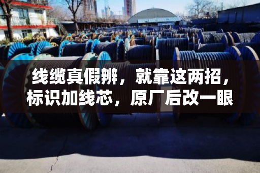 线缆真假辨，就靠这两招，标识加线芯，原厂后改一眼穿