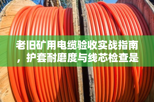 老旧矿用电缆验收实战指南，护套耐磨度与线芯检查是核心