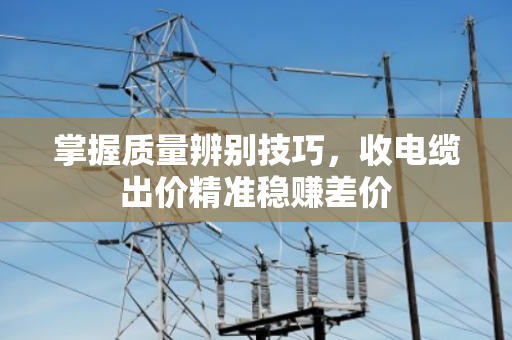 掌握质量辨别技巧,收电缆出价精准稳赚差价 掌握质量辨别技巧,收电缆出价精准稳赚差价