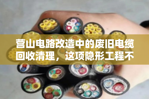 营山电路改造中的废旧电缆回收清理,这项隐形工程不能马虎 营山电路改造中的废旧电缆回收清理,这项隐形工程不能马虎