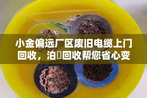 小金偏远厂区废旧电缆上门回收,泊祎回收帮您省心变现,真金白银落袋为安 小金偏远厂区废旧电缆上门回收,泊祎回收帮您省心变现,真金白银落袋为安