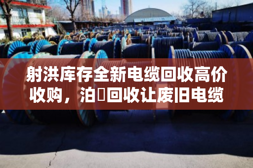 射洪库存全新电缆回收高价收购,泊祎回收让废旧电缆变现金 射洪库存全新电缆回收高价收购,泊祎回收让废旧电缆变现金