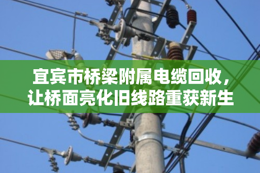宜宾市桥梁附属电缆回收，让桥面亮化旧线路重获新生