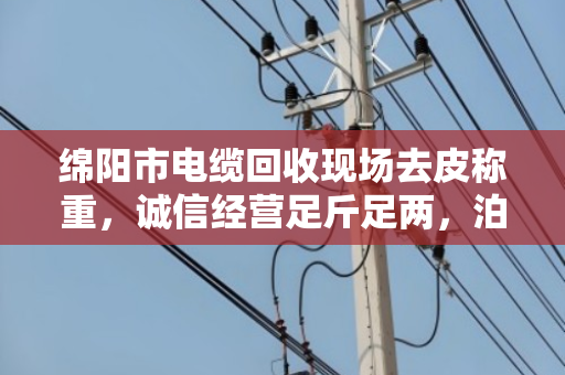 绵阳市电缆回收现场去皮称重，诚信经营足斤足两，泊祎回收用行动赢得信任