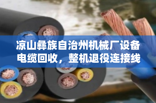 凉山彝族自治州机械厂设备电缆回收，整机退役连接线回收的绿色价值