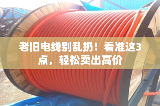 老旧电线别乱扔!看准这3点,轻松卖出高价 老旧电线别乱扔!看准这3点,轻松卖出高价