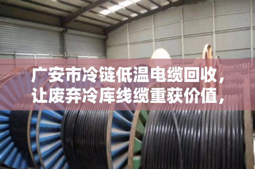 广安市冷链低温电缆回收,让废弃冷库线缆重获价值,助力绿色节能 广安市冷链低温电缆回收,让废弃冷库线缆重获价值,助力绿色节能