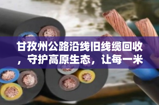 甘孜州公路沿线旧线缆回收,守护高原生态,让每一米电缆重生 甘孜州公路沿线旧线缆回收,守护高原生态,让每一米电缆重生