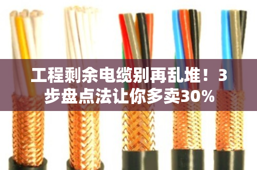 工程剩余电缆别再乱堆!3步盘点法让你多卖30% 工程剩余电缆别再乱堆!3步盘点法让你多卖30%