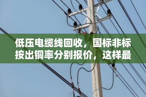 低压电缆线回收,国标非标按出铜率分别报价,这样最划算 低压电缆线回收,国标非标按出铜率分别报价,这样最划算