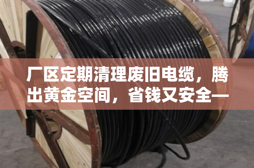 厂区定期清理废旧电缆，腾出黄金空间，省钱又安全—泊祎回收实战经验分享