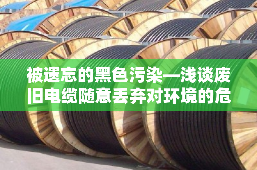 被遗忘的黑色污染—浅谈废旧电缆随意丢弃对环境的危害