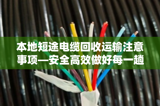 本地短途电缆回收运输注意事项—安全高效做好每一趟