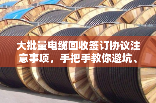 大批量电缆回收签订协议注意事项，手把手教你避坑、省钱、拿高价