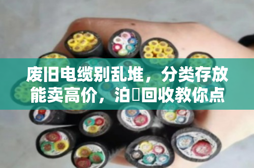 废旧电缆别乱堆,分类存放能卖高价,泊祎回收教你点废成金 废旧电缆别乱堆,分类存放能卖高价,泊祎回收教你点废成金