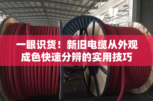 一眼识货!新旧电缆从外观成色快速分辨的实用技巧 一眼识货!新旧电缆从外观成色快速分辨的实用技巧