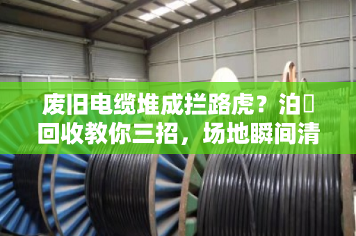 废旧电缆堆成拦路虎?泊祎回收教你三招,场地瞬间清爽又安全 废旧电缆堆成拦路虎?泊祎回收教你三招,场地瞬间清爽又安全